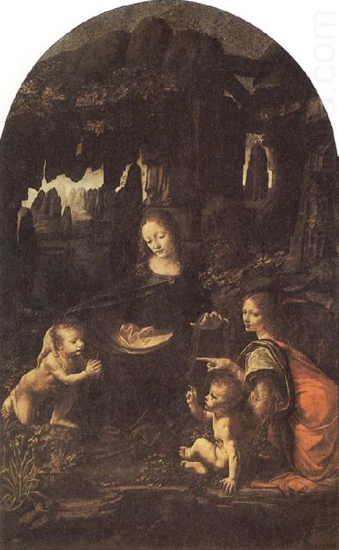 Virgin of the Rocks, LEONARDO da Vinci